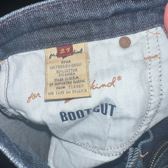 7 For All Mankind Bootcut Jeans - Picture 3 of 3